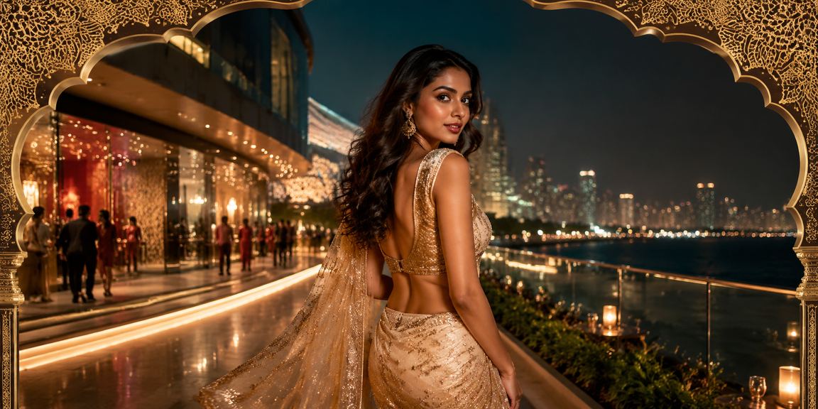 Indian model representing VIP bonus rewards and exclusive offers at 2671