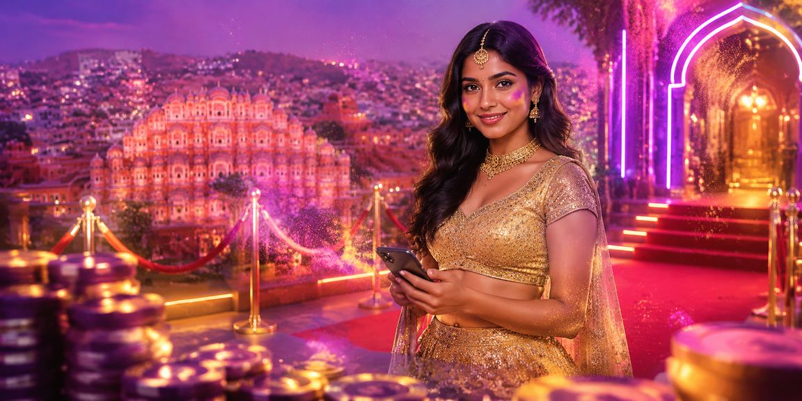 Jaipur Hawa Mahal with mobile casino gambling